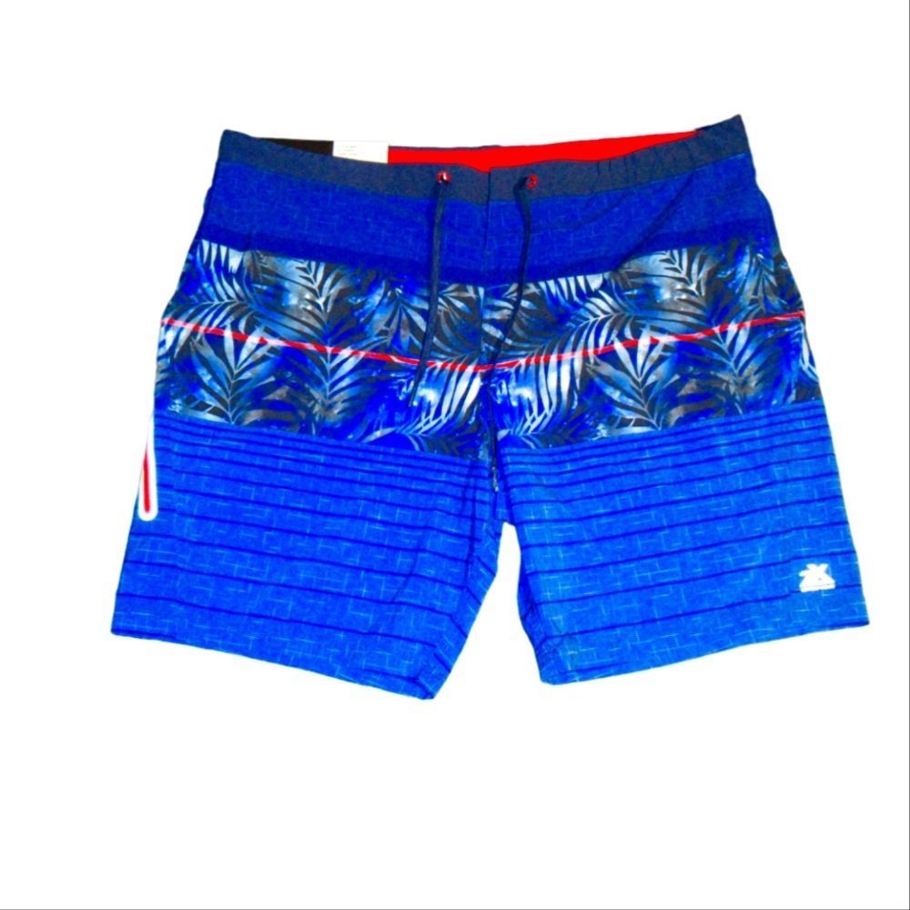Zeroxposur swim trunks Men's Blue Shorts Size XXL NWT